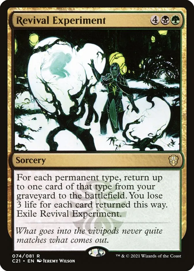 Revival Experiment Front Face