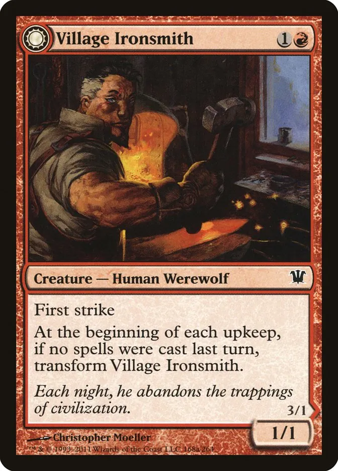 Village Ironsmith // Ironfang Front Face
