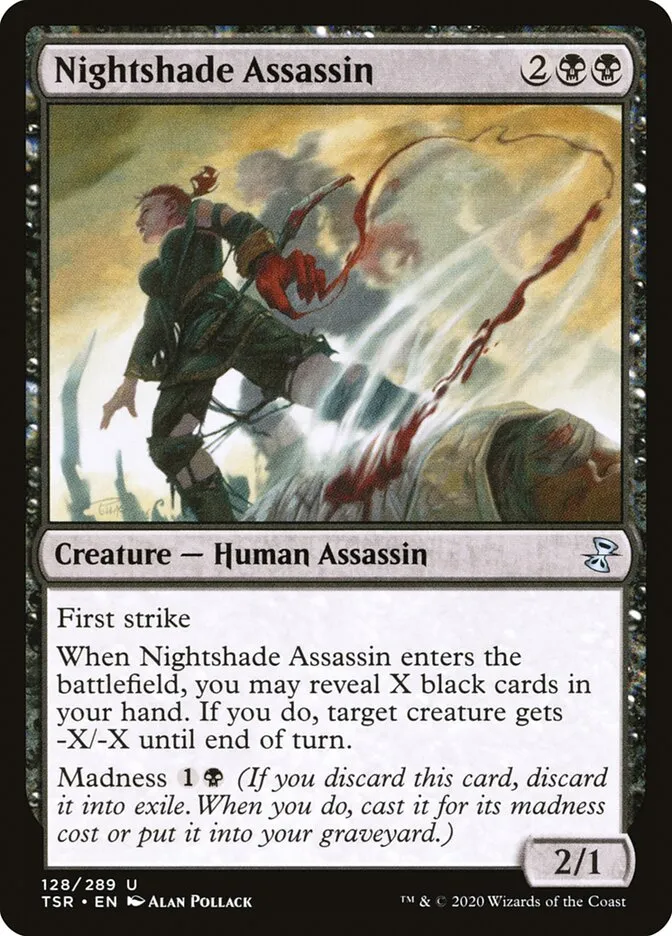 Nightshade Assassin Front Face