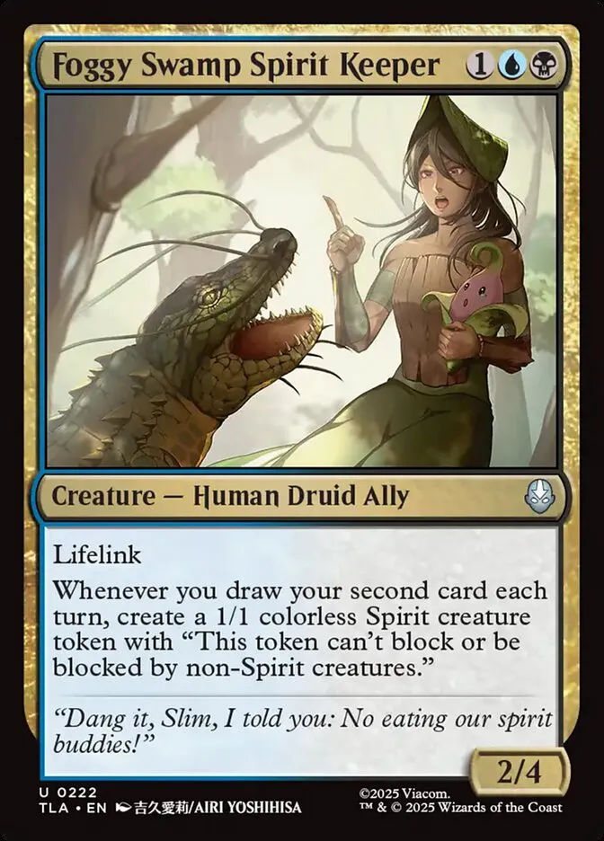 Foggy Swamp Spirit Keeper Front Face