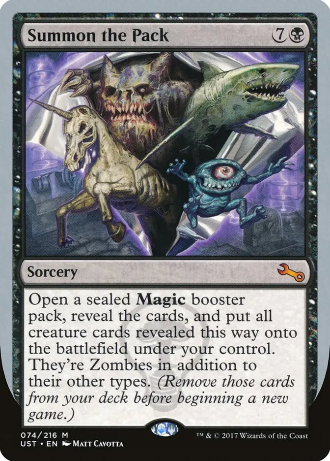 Summon the Pack Front Face