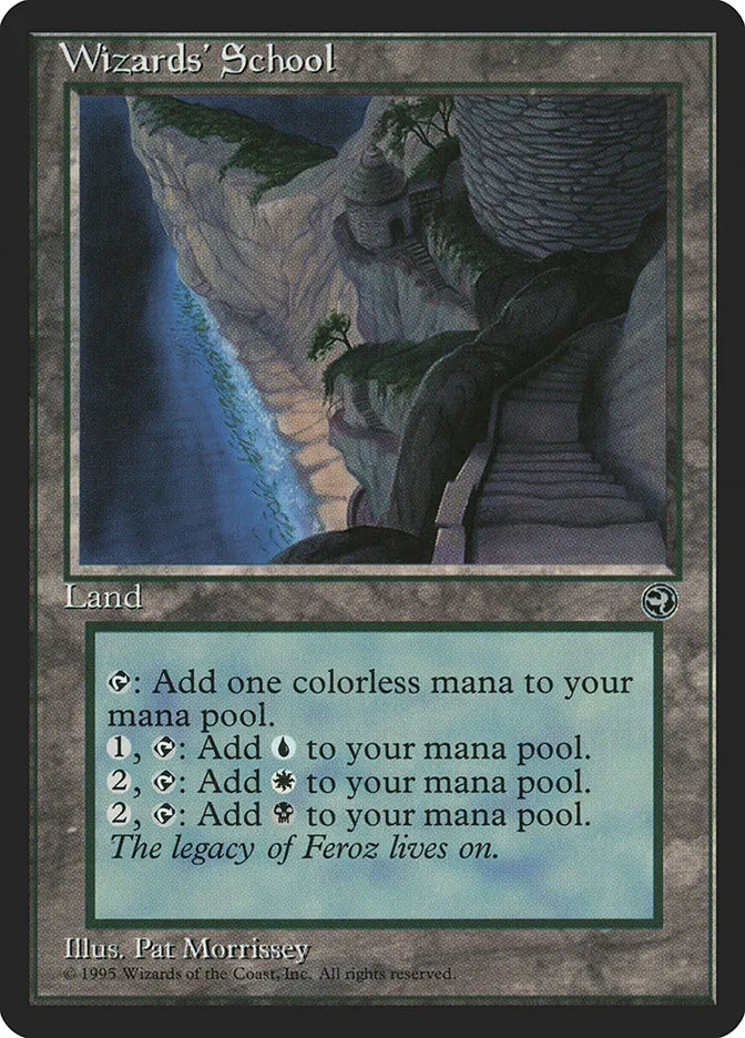 Wizards' School Front Face