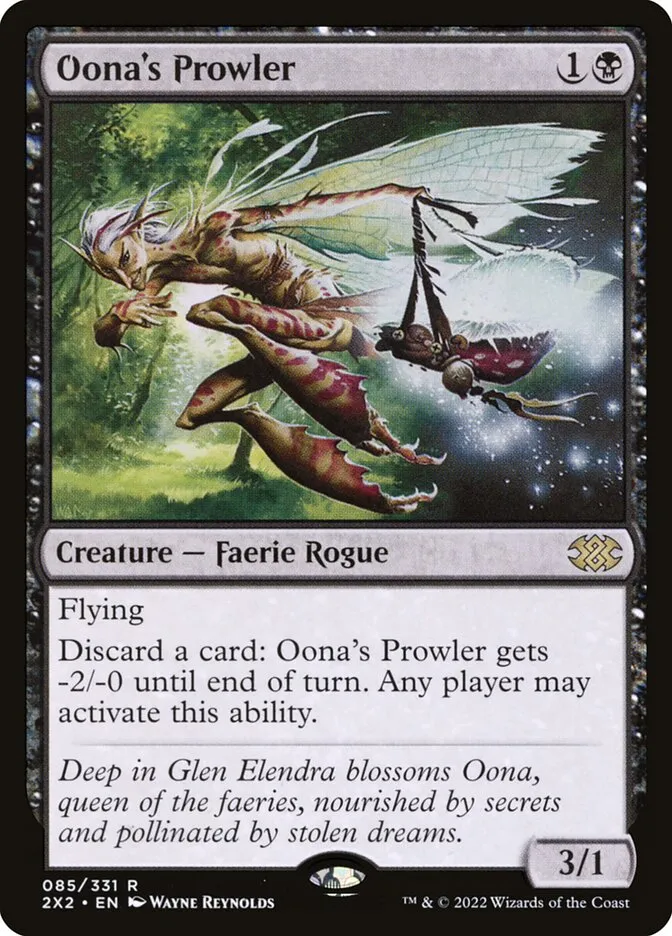 Oona's Prowler Front Face