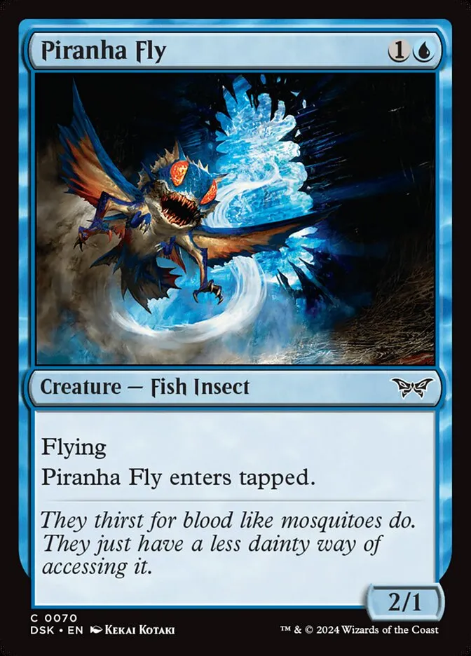 Piranha Fly Front Face