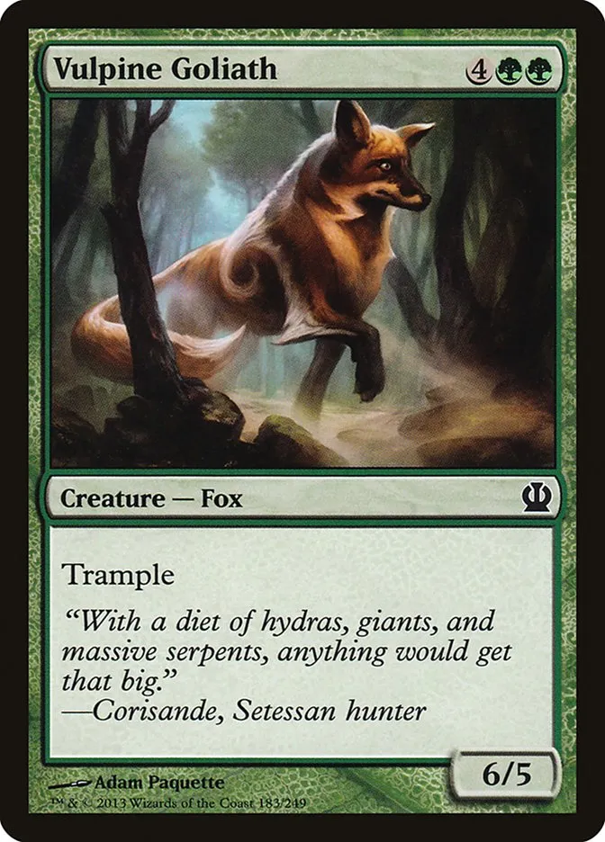 Vulpine Goliath Front Face