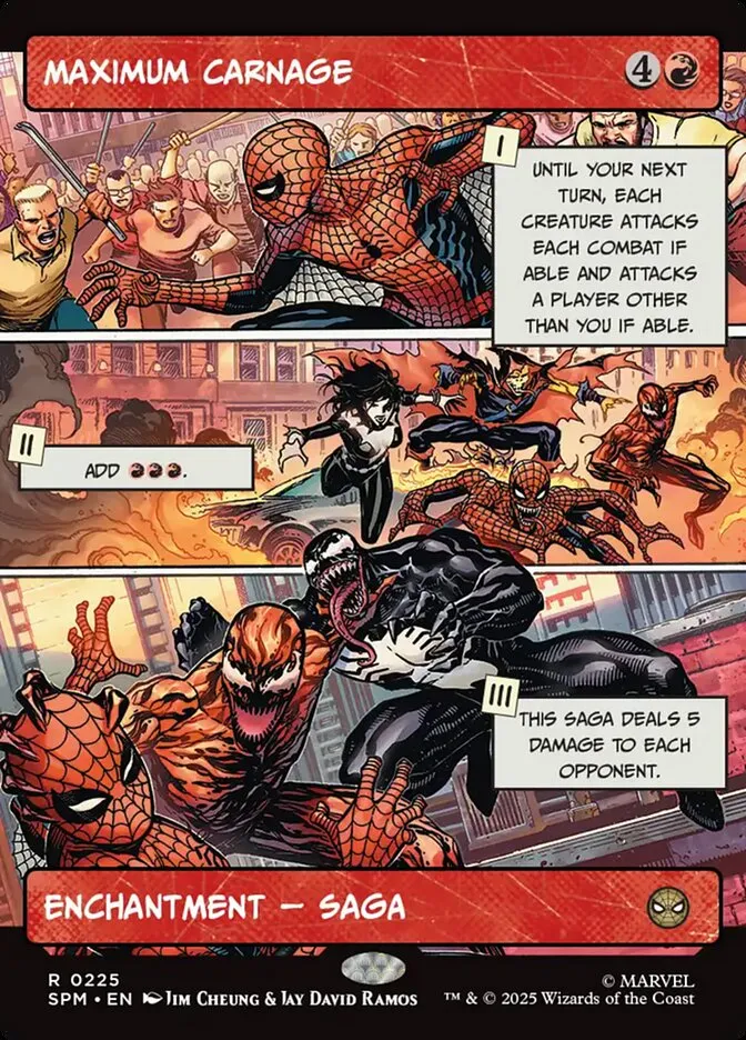 Maximum Carnage Front Face