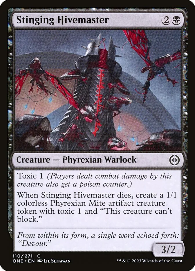 Stinging Hivemaster Front Face