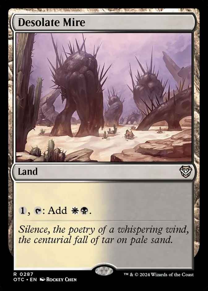 Desolate Mire Front Face
