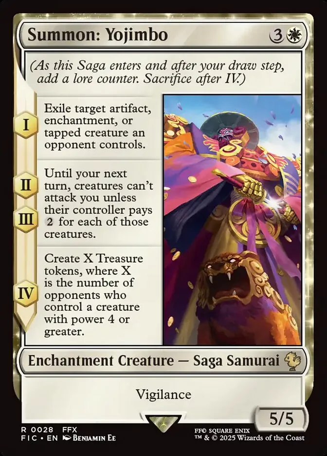Summon: Yojimbo Front Face