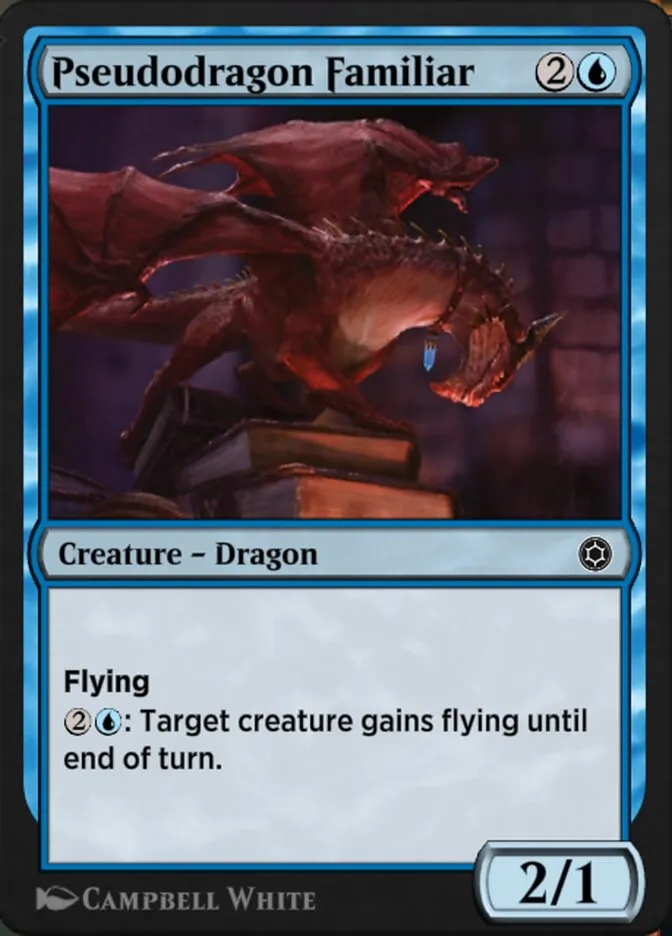 Pseudodragon Familiar Front Face