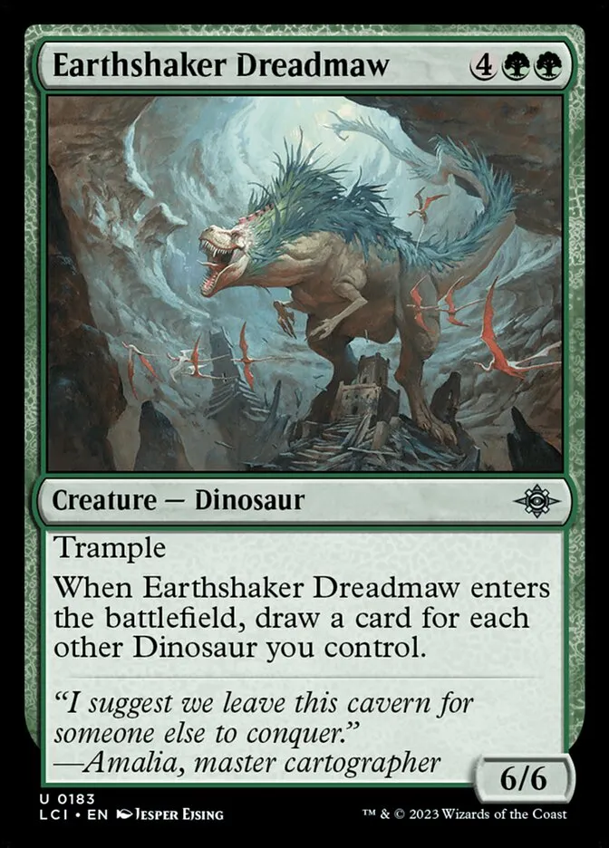 Earthshaker Dreadmaw Front Face