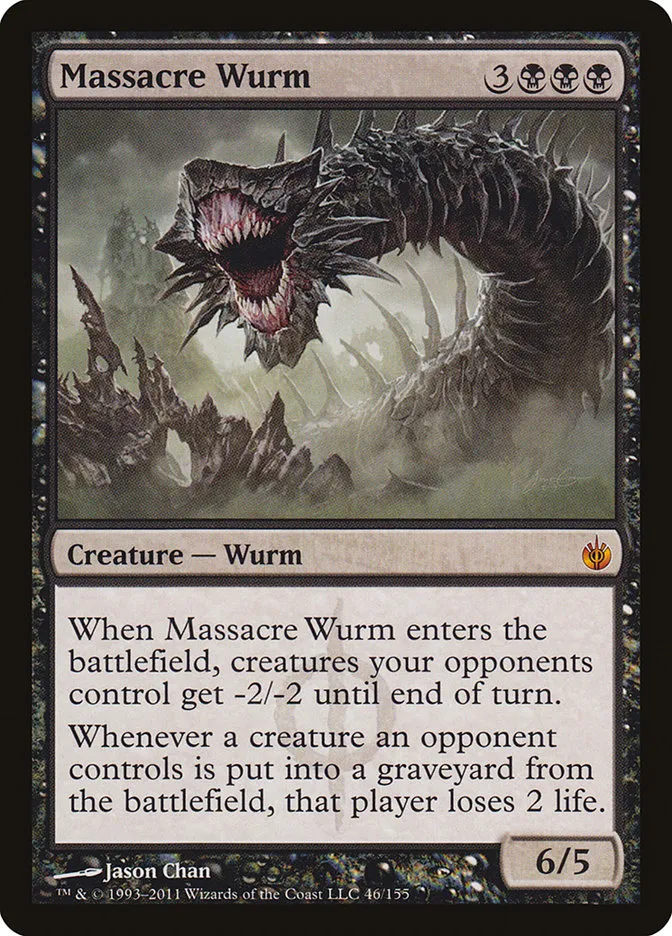 Massacre Wurm Front Face