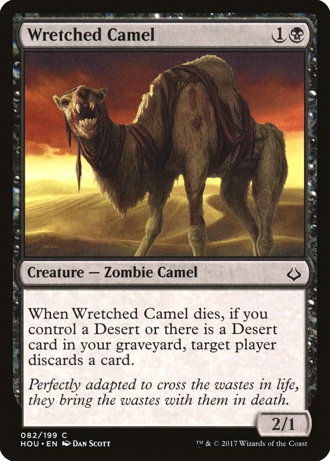 Wretched Camel Front Face
