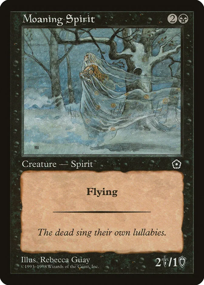 Moaning Spirit Front Face