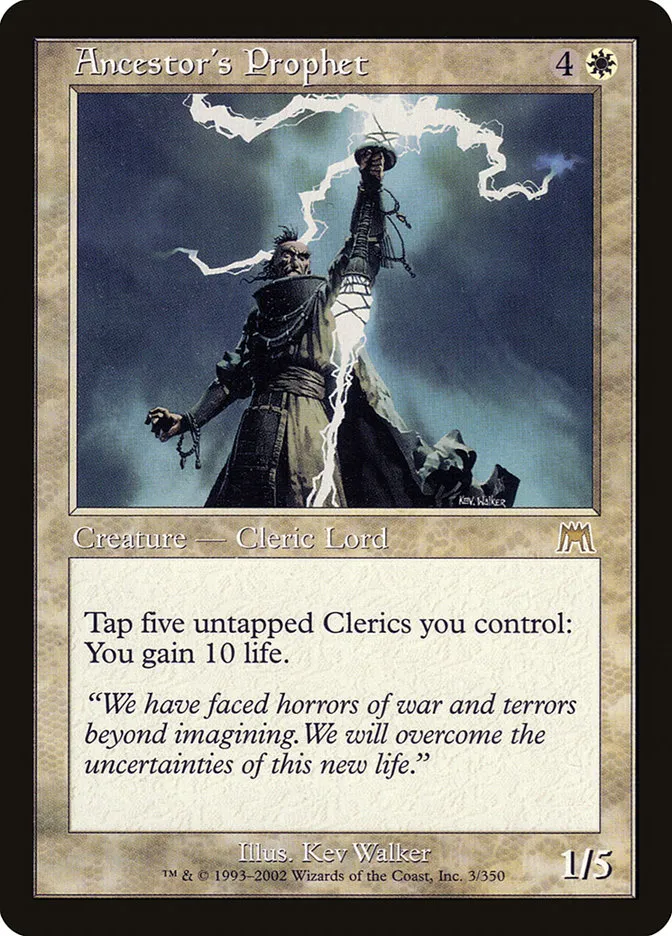 Ancestor's Prophet Front Face