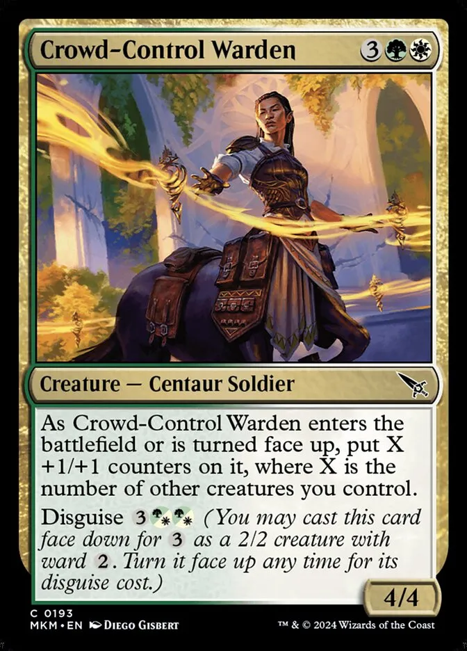 Crowd-Control Warden Front Face