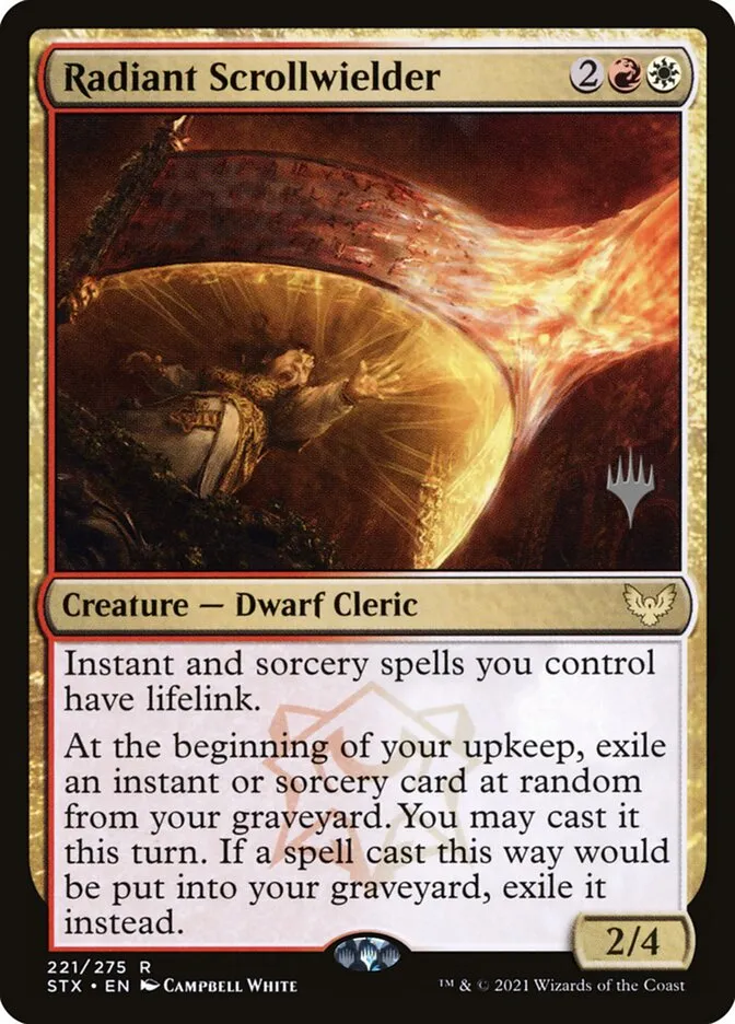 Radiant Scrollwielder Front Face
