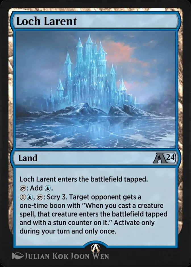 Loch Larent Front Face