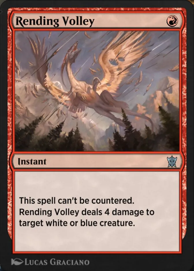 Rending Volley Front Face
