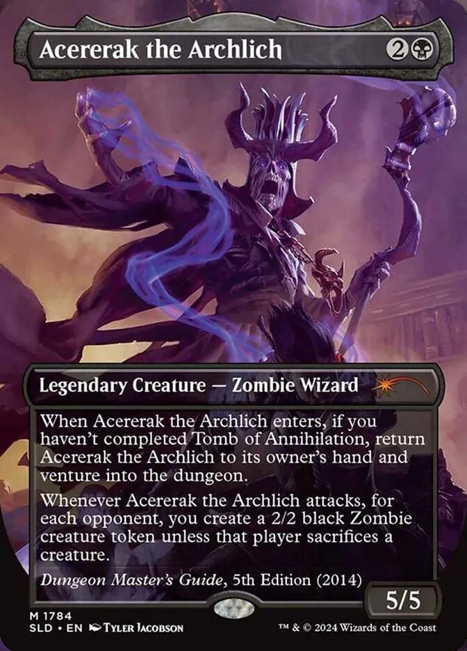 Acererak the Archlich Front Face
