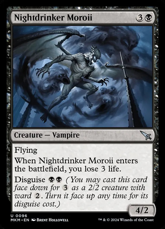 Nightdrinker Moroii Front Face