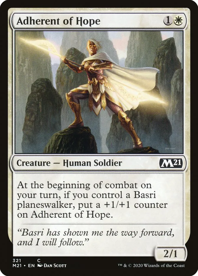 Adherent of Hope Front Face