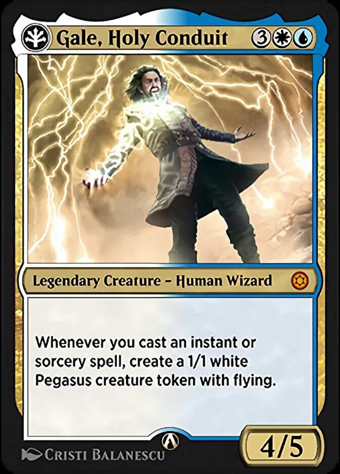 Gale, Holy Conduit Front Face