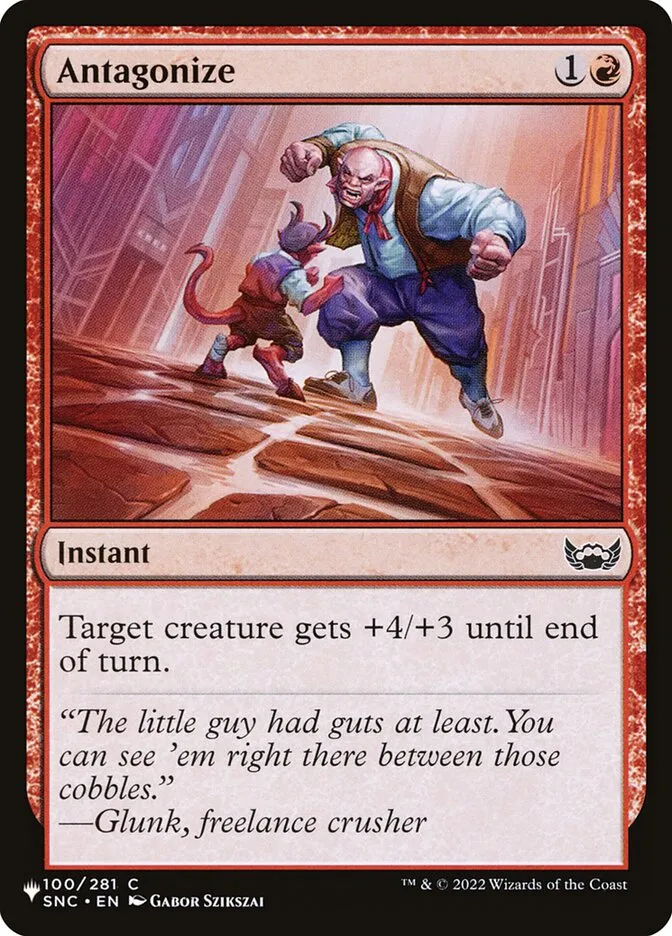 Antagonize Front Face
