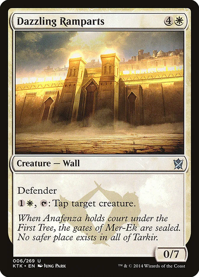 Dazzling Ramparts Front Face