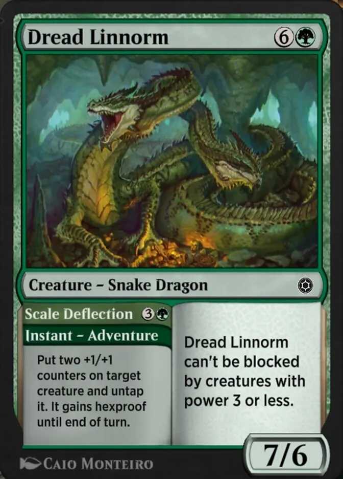 Dread Linnorm // Scale Deflection Front Face