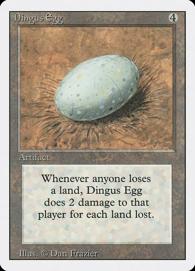 Dingus Egg Front Face
