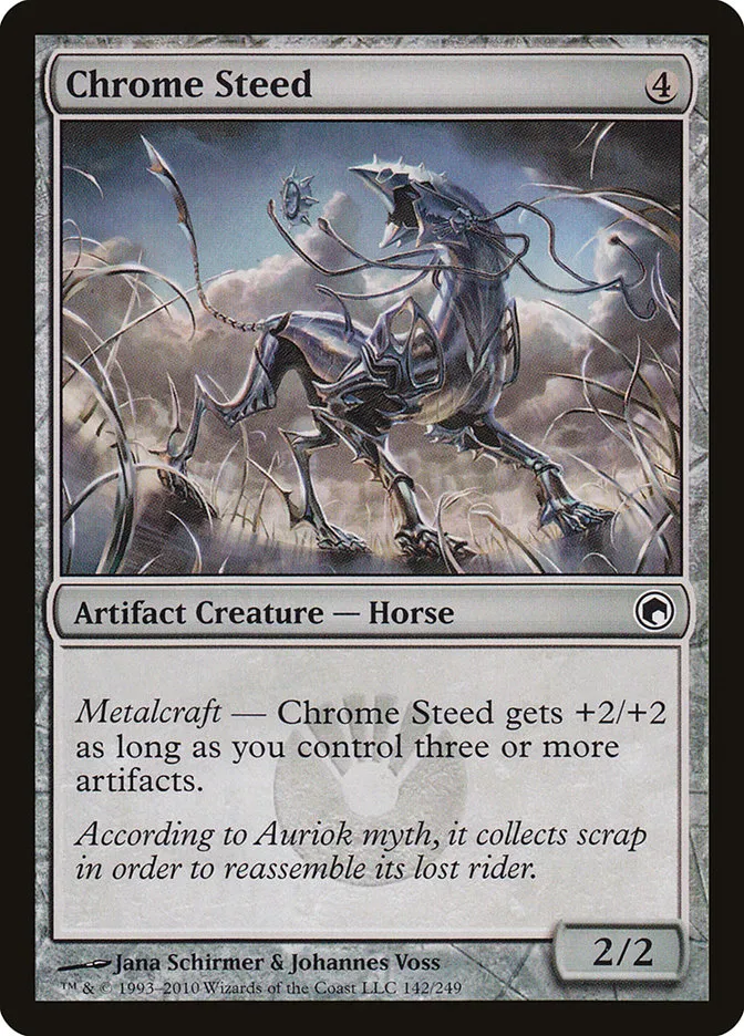 Chrome Steed Front Face