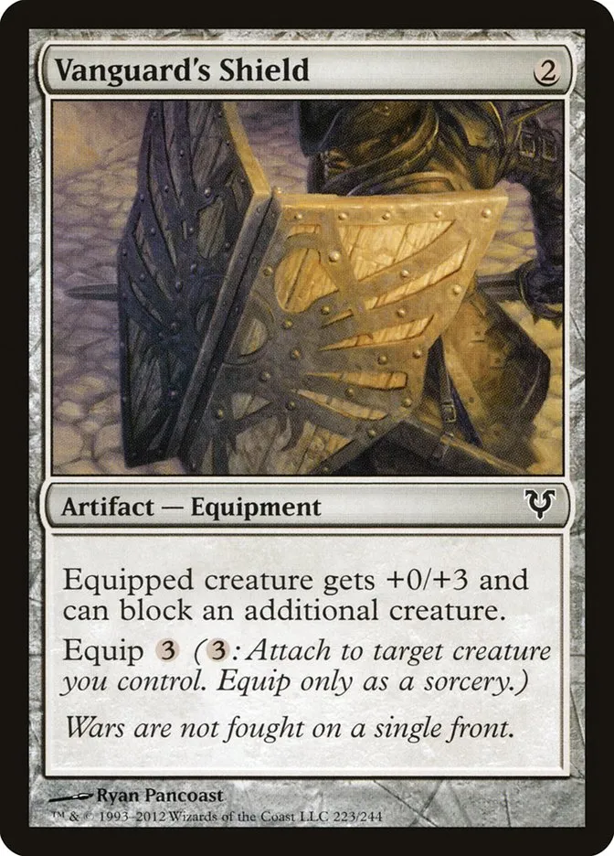 Vanguard's Shield Front Face