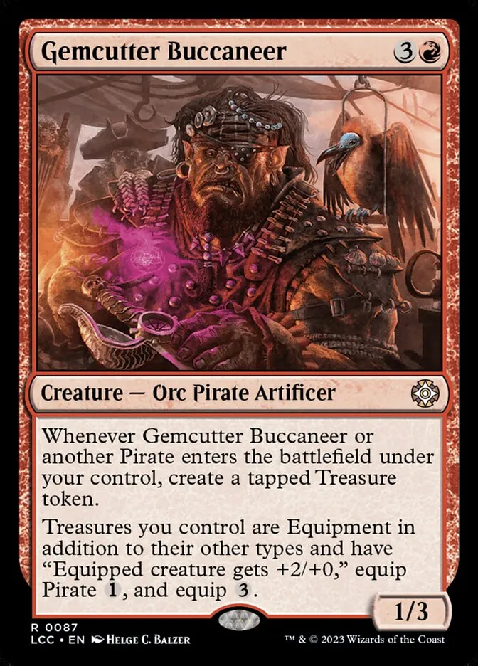 Gemcutter Buccaneer Front Face