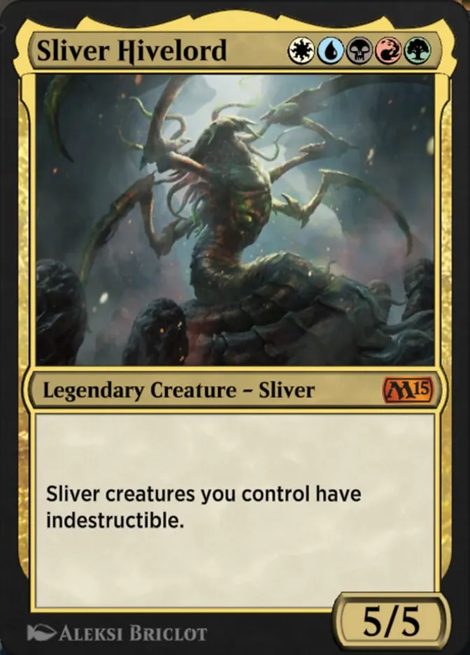 Sliver Hivelord Front Face