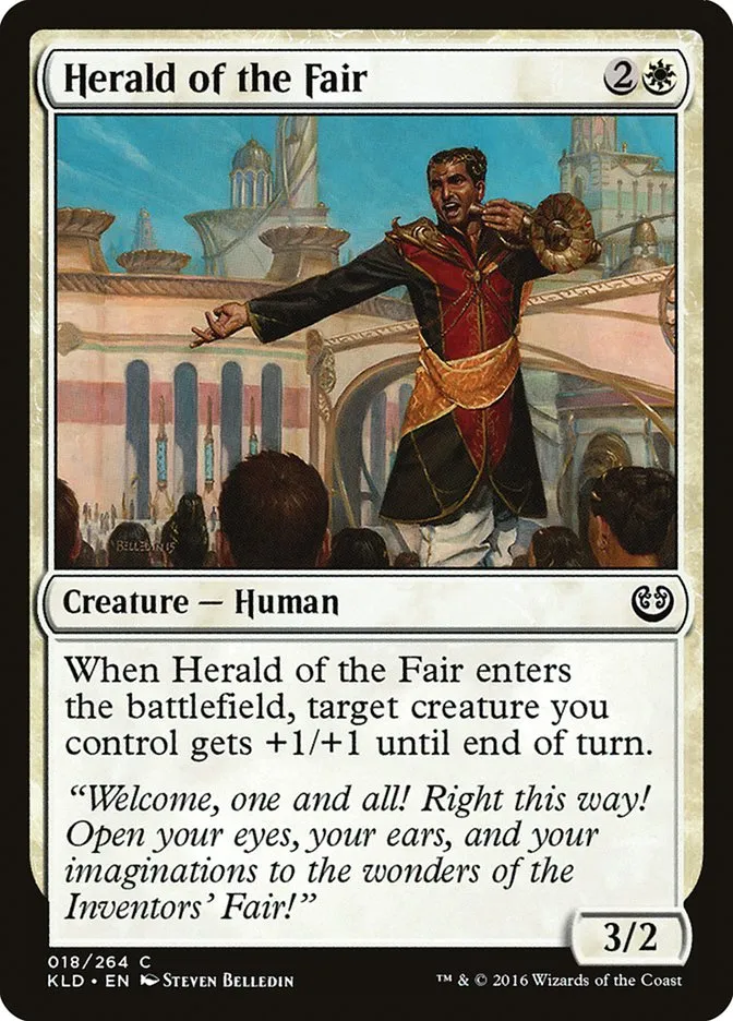 Herald of the Fair Front Face