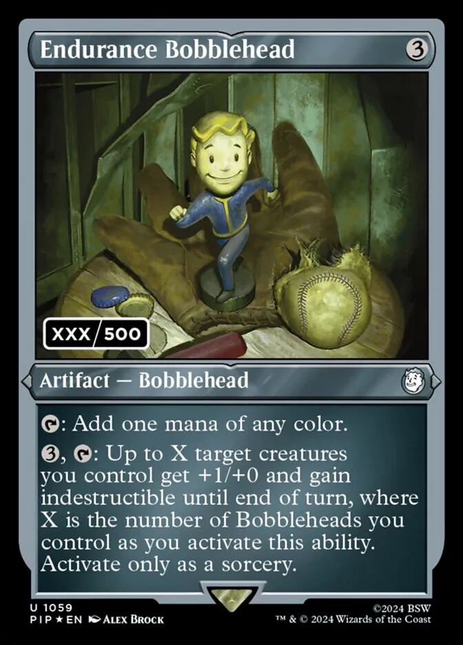 Endurance Bobblehead Front Face