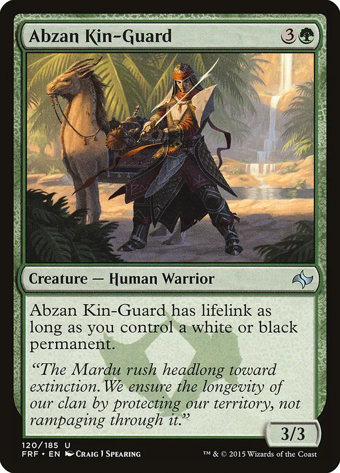 Abzan Kin-Guard Front Face
