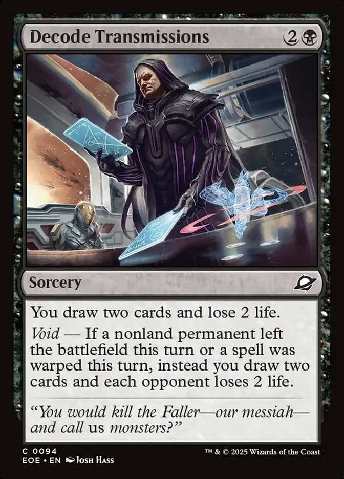 Decode Transmissions Front Face