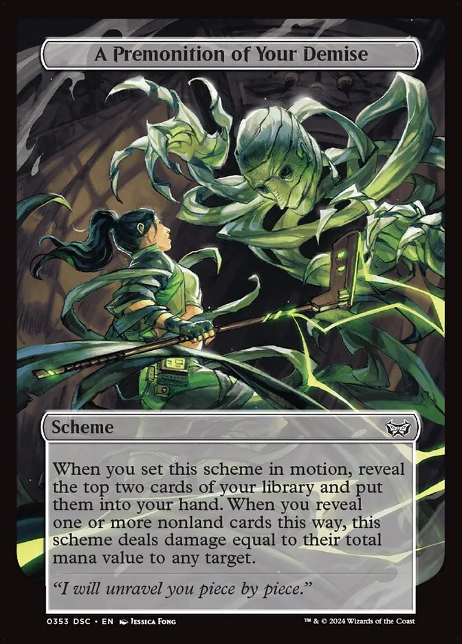 A Premonition of Your Demise Front Face