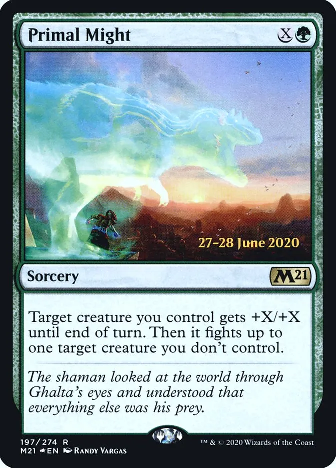 Primal Might Front Face