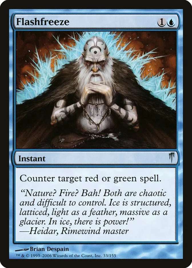 Flashfreeze Front Face
