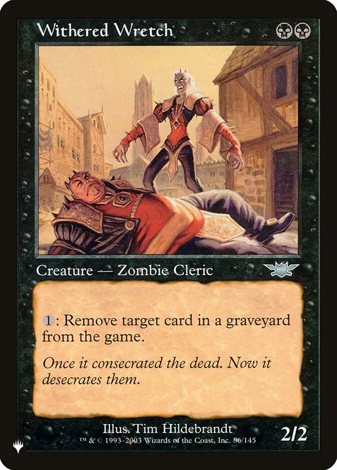 Withered Wretch Front Face