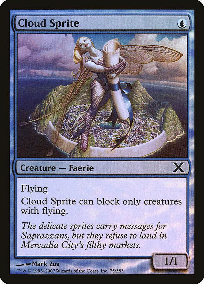 Cloud Sprite Front Face