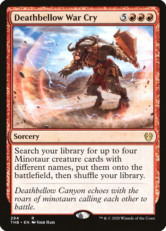 Deathbellow War Cry Front Face