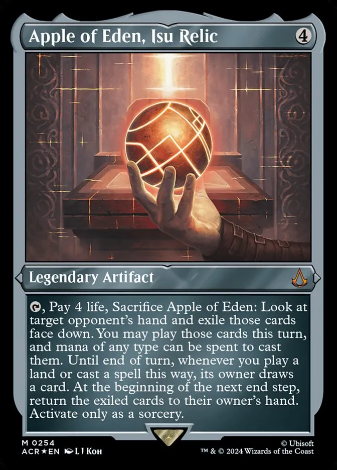 Apple of Eden, Isu Relic Front Face