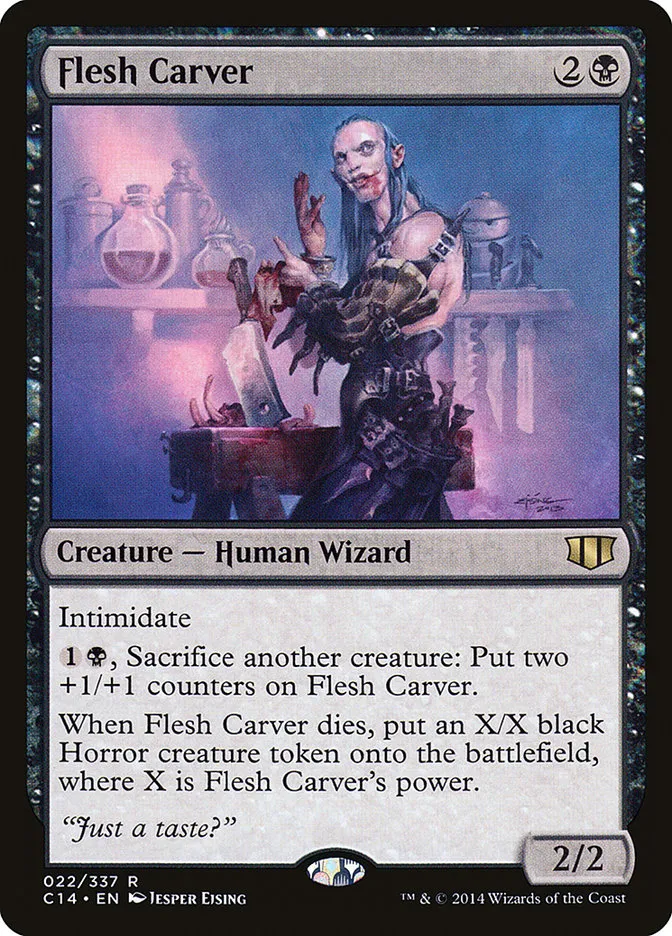 Flesh Carver Front Face