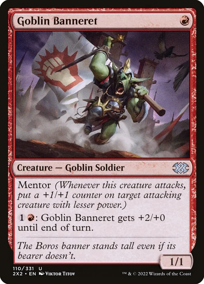 Goblin Banneret Front Face