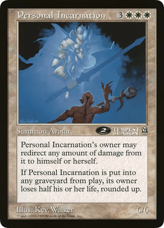 Personal Incarnation Front Face
