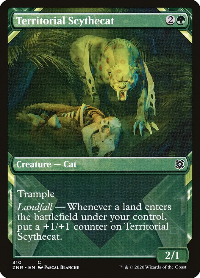 Territorial Scythecat Front Face